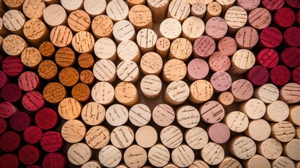 corks wine abstract