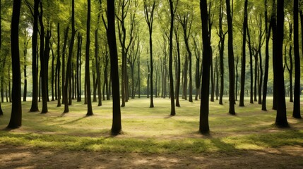 Fototapeta premium balance circle tree