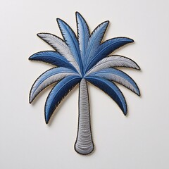 Palm Tree Patch, Coconut Tree Patch, Palm Tree Patch is a highly detailed patch pattern suitable for the most delicate work.
