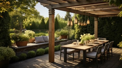 pergola wood shiplap