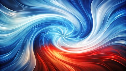Obraz premium Colorful abstract background with blue and white swirling patterns resembling Polish flag colors , polish, abstract