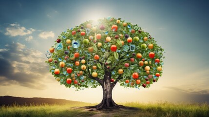 content internet marketing tree