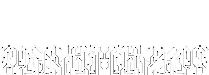 Circuit board. High-tech technology background