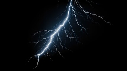 storm lightning black background