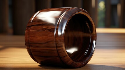 reflection barrel wood texture