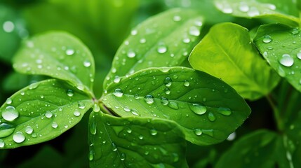 vibrant green abstract background