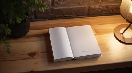 texture soft cover book mock up
