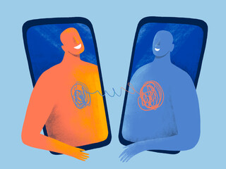 Connecting emotions through screens in a digital age