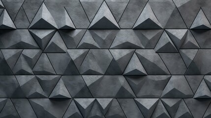 Obraz premium hexagons gray geometric texture