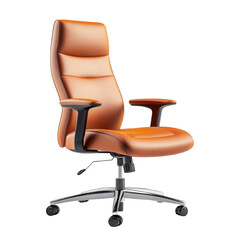 Obraz premium A stylish ergonomic office chair designed for comfort and productivity.