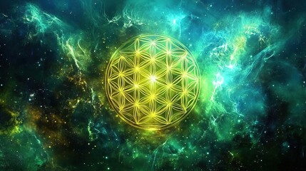 Ethereal Flower of Life