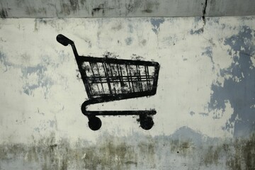 Creative depiction of an empty online shopping cart representing e-commerce scams and consumer losses