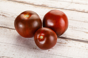 Organic natural juicy Kumato tomato