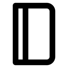 Fototapeta premium education regular icon