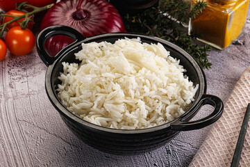 Indian cuisine Steamed basmati rice