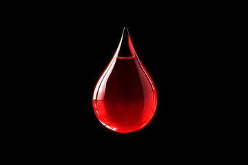 Obraz premium nature oil on black background