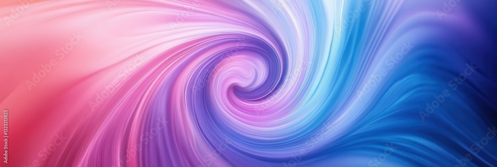 Poster colorful swirling abstract background with vibrant patterns blending blue, purple, and pink for mode