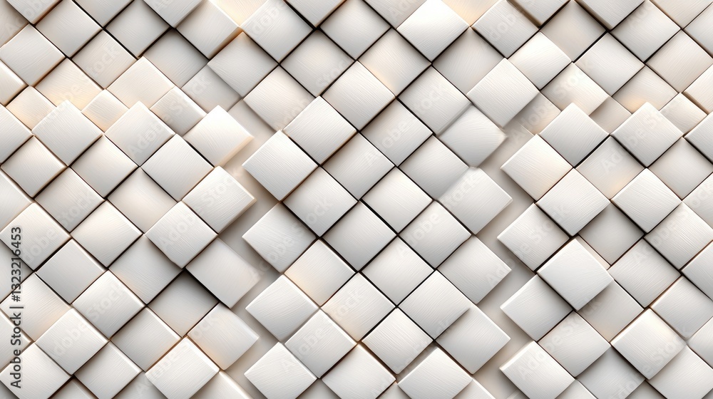 Poster dynamic geometric patterns abstract design digital art minimalist style 3d perspective modern aesthe