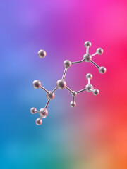 Molecular structure of morphine