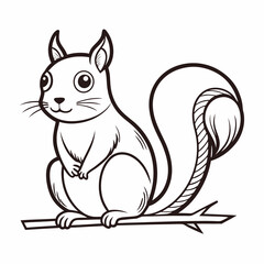 squirrel with nut