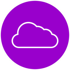 Vector Design Cloud Icon Style