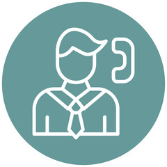 Vector Design Agent Icon Style