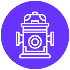 Vector Design Hydrant Icon Style