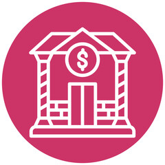 Vector Design Bank Icon Style