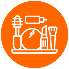 Vector Design Makeup Icon Style