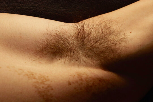 Close up of an armpit
