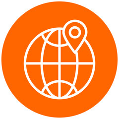 Vector Design Geography Icon Style