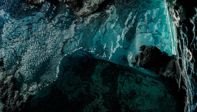 Abstract Blue stone Formation 
