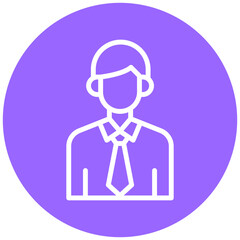 Vector Design Employee Icon Style