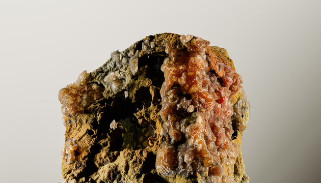 Abstract Orange stone Formation 