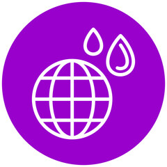 Water Conservation Vector Design Icon Style