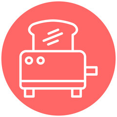 Vector Design Toaster Icon Style