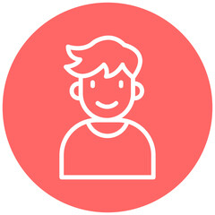 Vector Design Student Icon Style