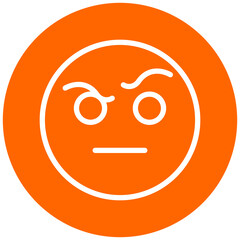 Vector Design Suspicious Icon Style