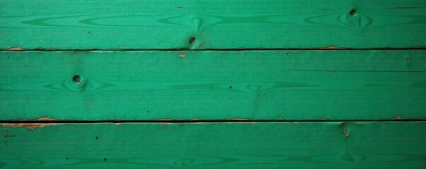 Naklejka premium Abstract dark green painted wood, distressed surface Long format , worn, distressed