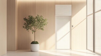 Modern Elevator doors of office or hotel hallway, Lobby interior, corridor in house with lift,Black elegant lift for passenger or cargo elevators,copy space.
