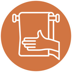 Vector Design Hand Towel Icon Style