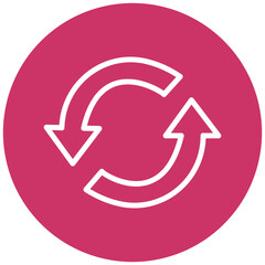 Vector Design Refresh Icon Style