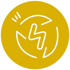 Vector Design Energy Icon Style