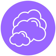 Vector Design Clouds Icon Style