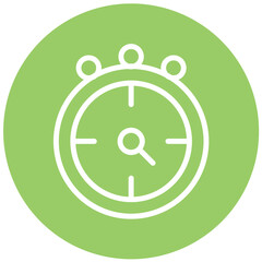 Vector Design Stopwatch Icon Style