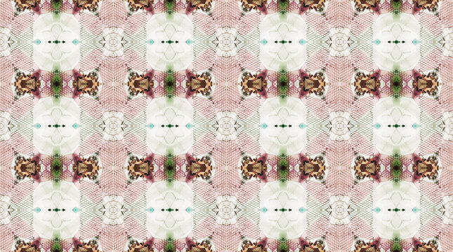 Macro of kaleidoscope pattern