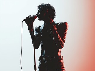Dynamic concert photography artist expressions & dramatic lighting