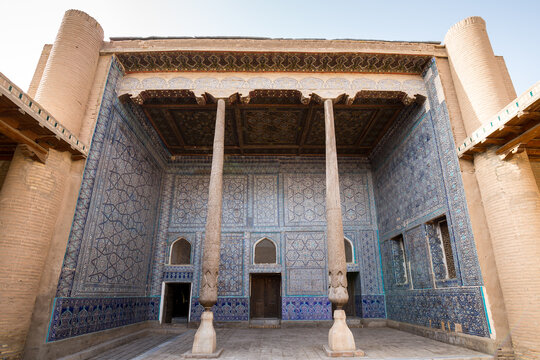 Konya Ark (Old Fortress) is the citadel in the Itchan Kala