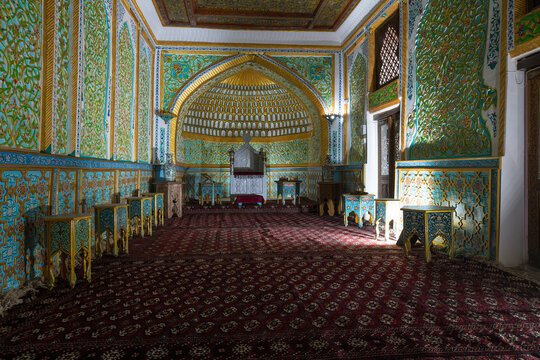 Interior of Konya Ark (Old Fortress) in the Itchan Kala