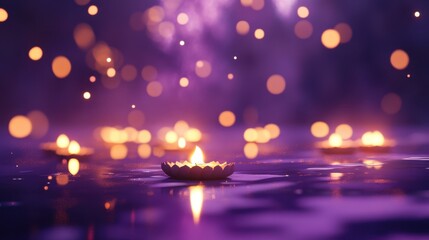 Banner design for diwali festival and podium,Diwali light decoration candle with fireworks,Stage,Product display Showcase design sparkle background,Deepavali,Dipavali,3D podium illustration.